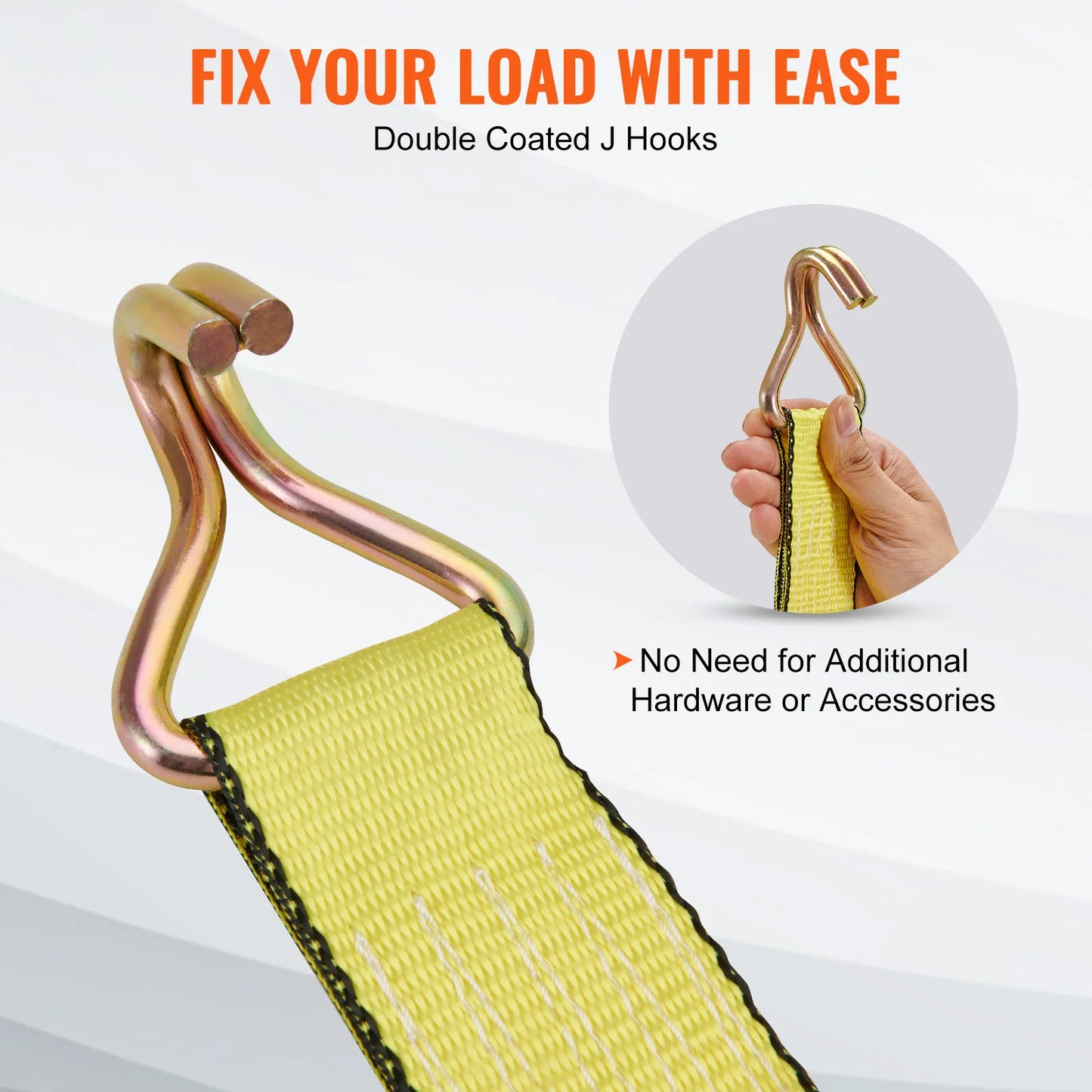 4pcs 2/4/8M Ratchet Strap Tie Down Cargo Belt with Metal Buckle Tensioner Strong Lashing for Luggage Car Motorcycle