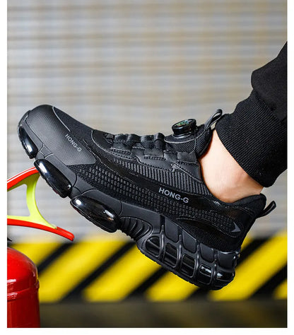 Men’s Safety Work Shoes — Steel Toe, Puncture-Proof & Anti-Smash