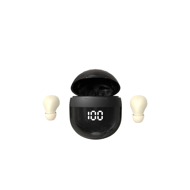 Mini Wireless Sleep Earbuds — Bluetooth 5.3, Heavy Bass, IPX7 Waterproof