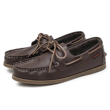Men's Handmade Genuine Leather Loafers | Luxury Business Dress Driving Shoes