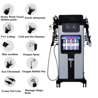 10-in-1 Hydra Dermabrasion Machine, Spa & Clinic