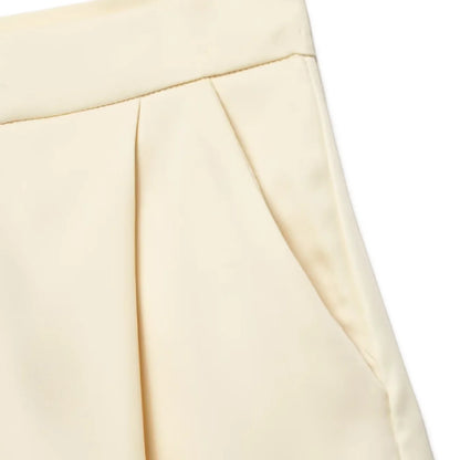 Women's Lace Hem Mini Shorts – Y2K High Street Cute Summer Holiday Shorts with Lace Trim