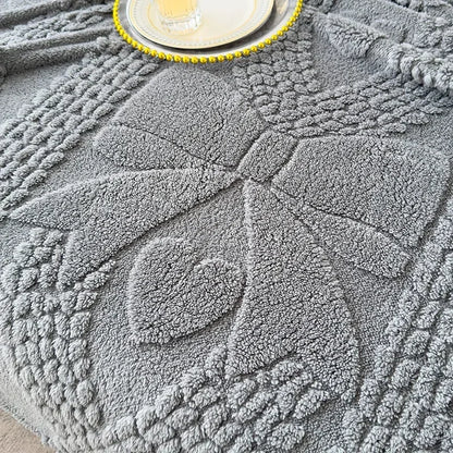 Ultra Soft Cozy Fleece Blanket Queen Size   Warm Thick Fluffy Plush Bed Blanket for All Season  Fuzzy Comfy Coverlet for Couch  Gift Idea