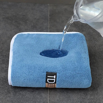 Thickened Microfiber Towel Set, 6-Pack 40x80cm
