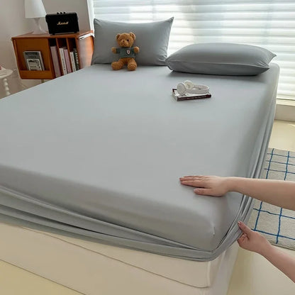 Solid Color Fitted Sheet | Single to Queen