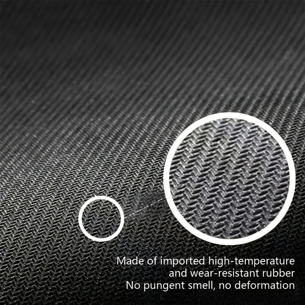 Rubber-Backed Pet Food Bowl Mat, Non-Slip