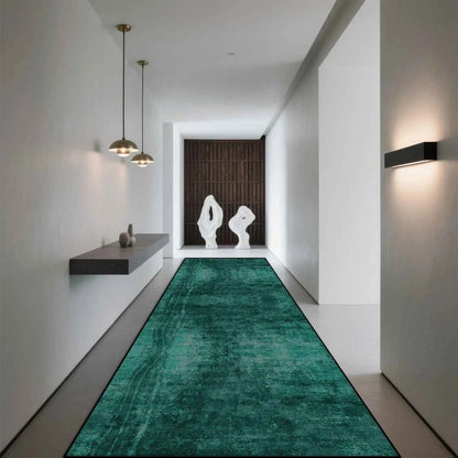 Grey Easy Clean Runner Carpets Light Luxury Floor Mat Room Doorway Hall Decor Long Corridor Carpet Home Living Room Hallway Rugs