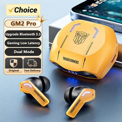 Transformers TF-T06 Gaming Wireless Earbuds – Bluetooth 5.3, Low Latency, HiFi, ENC Mic