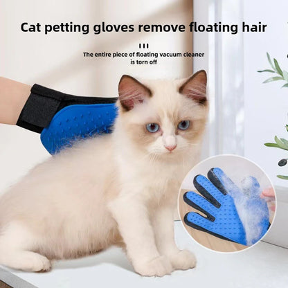 Soft-Bristle Cat Grooming Glove