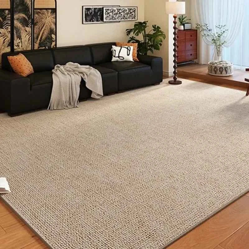 French Retro Living Room Carpet Large Area Brown Rug Coffee Table Study Bedroom Bedside Non-slip Soft Floor Mat Alfombra Ковер