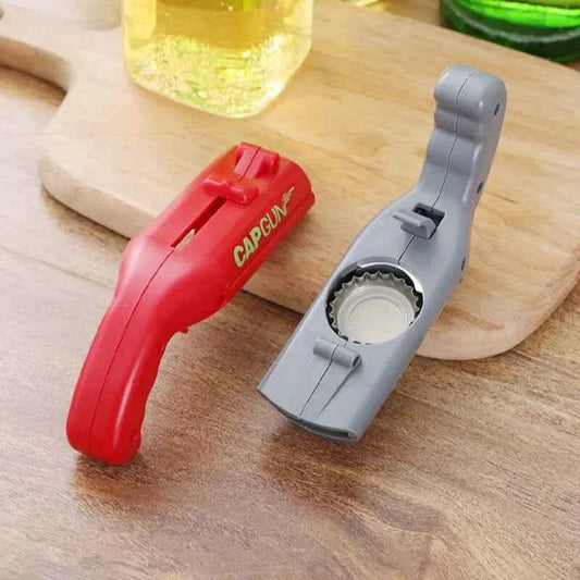 Cap Gun Beer Bottle Opener Portable Beverage Drinking Opening Gun Cap Launcher Kitchen Party Supply Bar Tool Kitchen Accessories