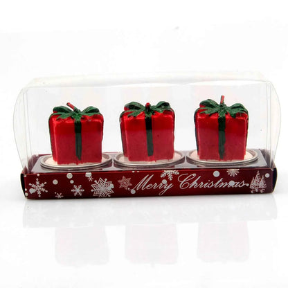 Christmas Tree Scented Candle Handmade Santa Claus Cute Soy Wax Candles Snowman Wedding Candles Home Decoration Party Xmas Gifts