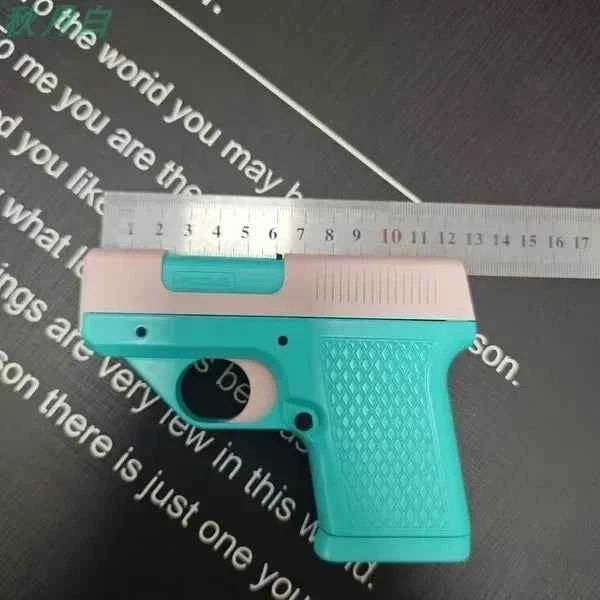 2024 New Clip Gun Type Butane Gas Lighter Three Capacity Cigarette Holder Windproof Jet Blue Flame Lighters Men's Gifts (NO GAS)