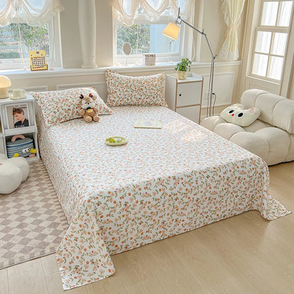 Floral Nordic Flat Sheet, Dorm & Student Bedding