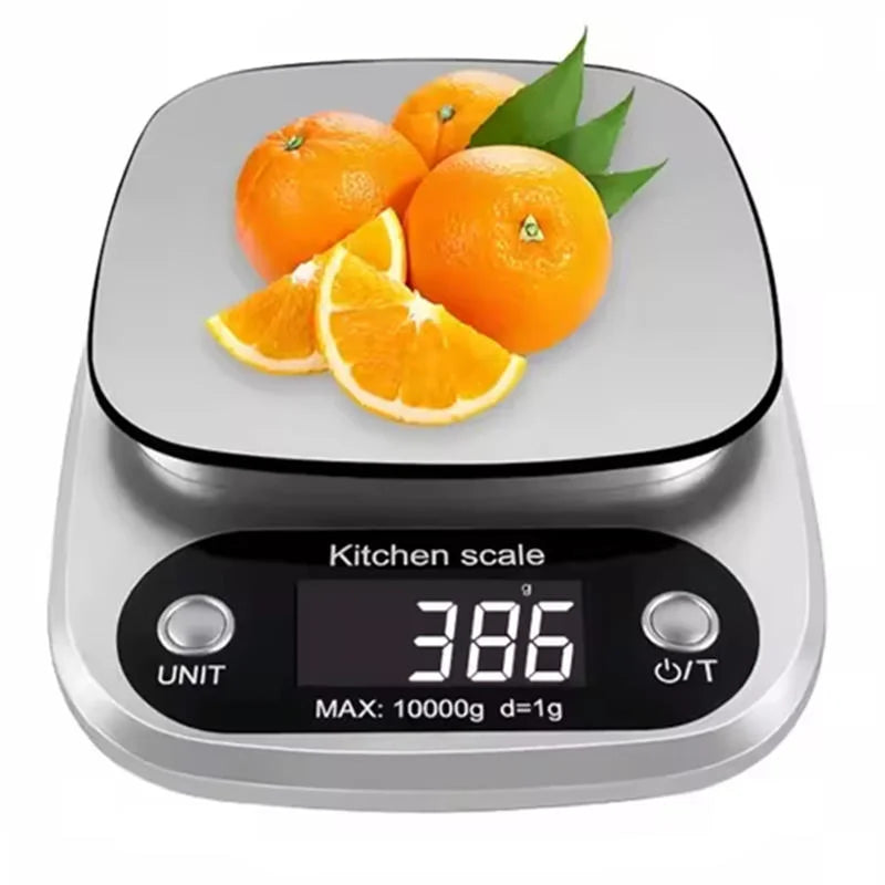High Precision 10kg Digital Kitchen Scale with LCD Display for Food, Baking and Jewelry