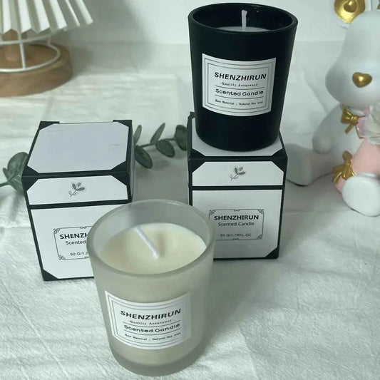 Nordic Style Ins Aromatherapy Candles Mini Fragrance Candles Home Indoor Desktop Decoration Soy Wax Smoke-free Souvenirs