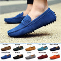Mocassins en Cuir Véritable pour Hommes | Chaussures de Conduite Tendance à Enfiler Tailles 38-50