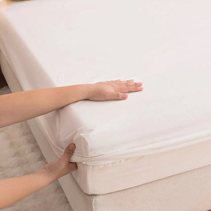 Waterproof Fitted Sheet with 360° Elastic Band