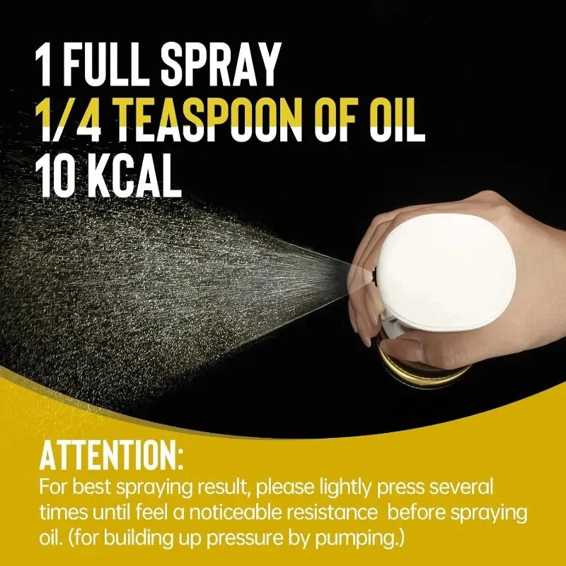 Food-Grade Mist Oil Sprayer for Kitchen Use