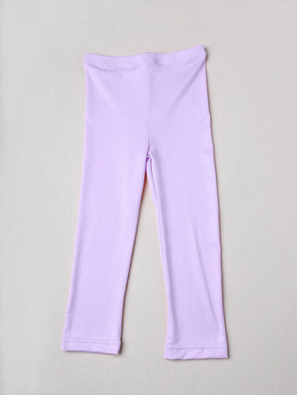 Girl Pants Soft Elastic Kids Leggings Candy Color Girls Skinny Pant Solid Color Trousers for Aged 2-12 Years Children Daily Wear