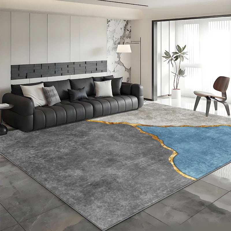 VIKAMA Nordic Dirt-Resistant Area Rug – Non-Slip Soft Carpet for Living Room, Sofa & Bedroom