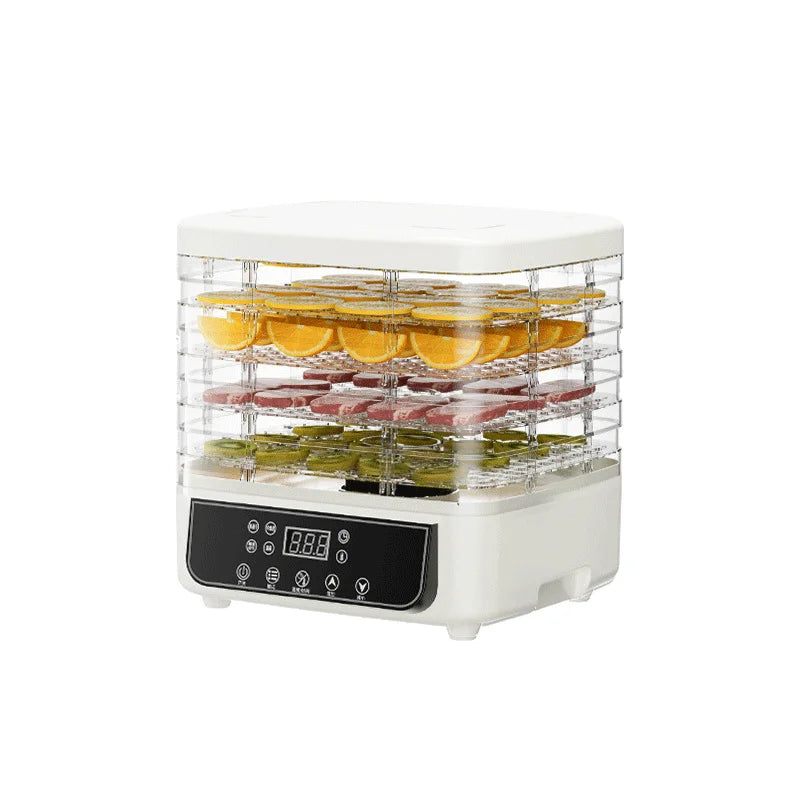 5-Layer Household Food Dehydrator with Adjustable Temperature and Touch Control