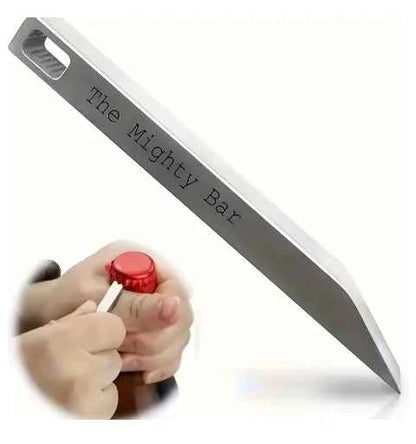 Stainless Steel Portable Heavy Duty Crowbar Keychain Multifunctional Crowbar Household Portable Crowbar The Mighty Bar