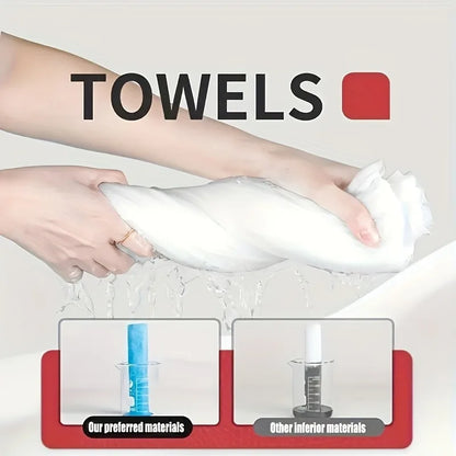 42-Piece Compressed Disposable Face Towels — Travel & Outdoor