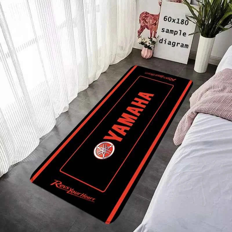 House Entrance Doormat Hallway Carpet Living Room Rugs Bedside Foot Carpets Y-YAMAHA Bathroom Rug Floor Mats Non-slip Home Decor