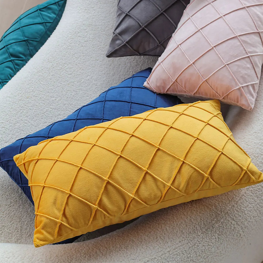 Ultra Soft Rectangular Cushion Cover, No.14 Colorway