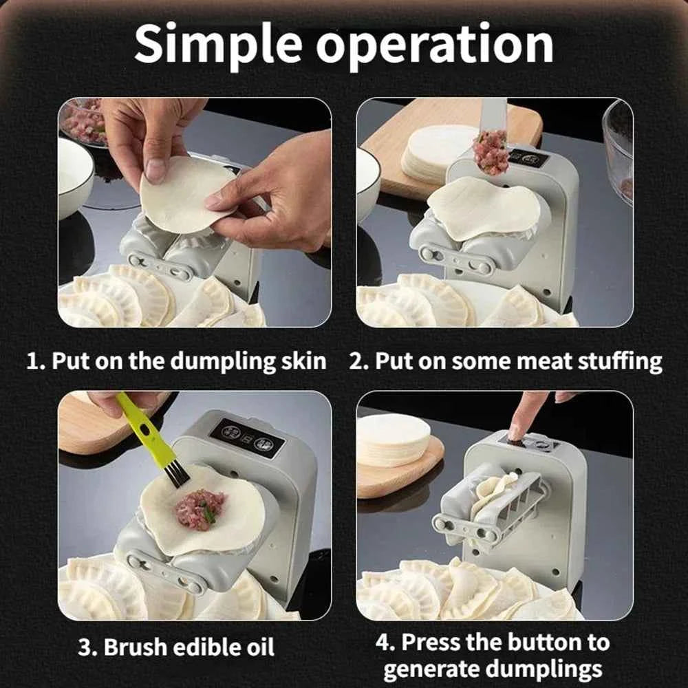 Automatic Electric Dumpling Maker Machine Dumpling Mould Pressing Dumpling Skin Manual Mould Ravioli Tool Kitchen Accessories