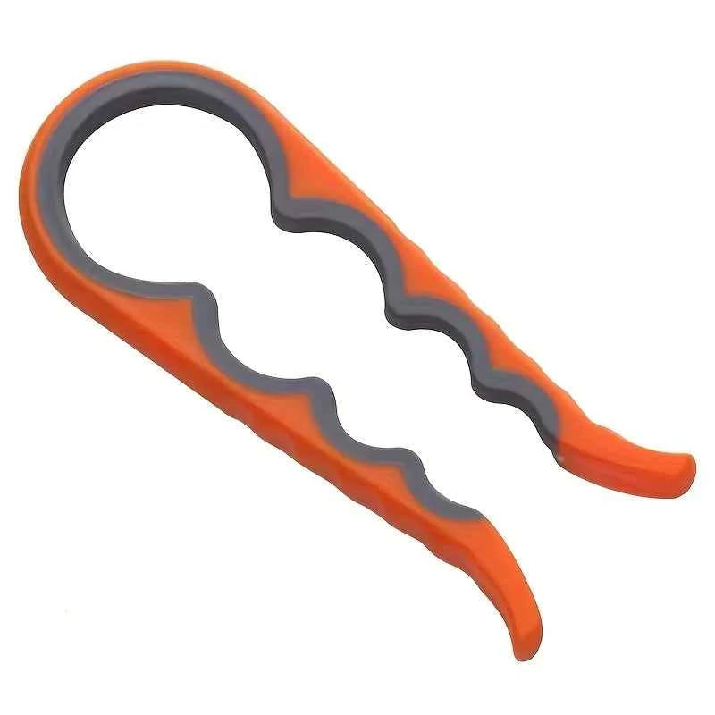 4-in-1 Easy-Grip Can Opener for Elderly - Senior-Friendly Kitchen Gadget & Thanksgiving Gift, Dishwasher Safe Home Essentials