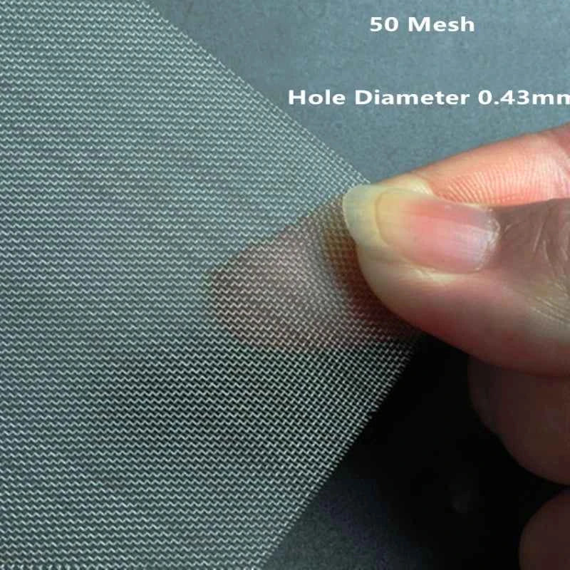 4 - 500 mesh,All Size 304 Stainless Steel Filter Wire Mesh Woven Wire Sieve Plate Screen Mesh