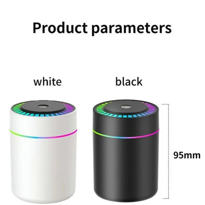 180ML Mini USB Aroma Humidifier & Essential Oil Diffuser with LED Light