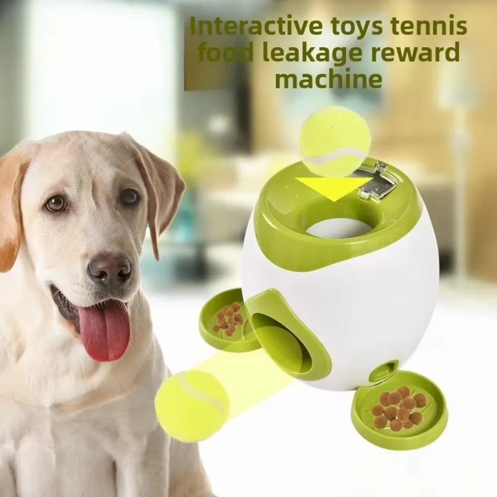 2-in-1 Interactive Pet Feeding & Training Machine – Automatic Food Reward Toy for Dogs