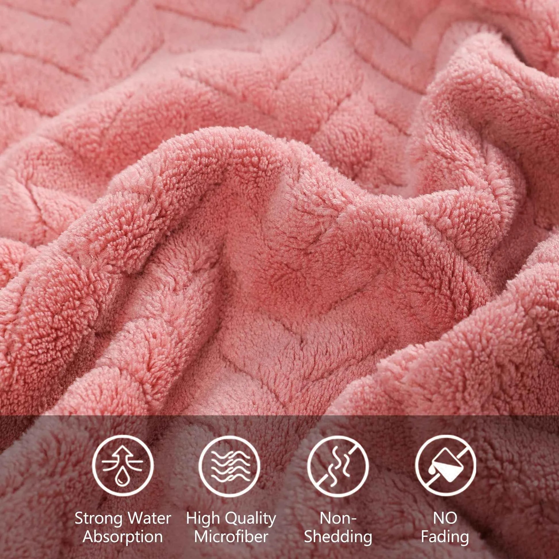 4/8/12-Piece Multi-Purpose Towels Superior Absorbency High Color Fastness Quick-Dry Kitchen, Living Room, Spa, Travel