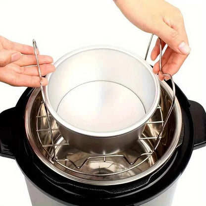 1pc Steamer Rack Trivet with Heat Resistant Compatible with Instant Pot Accessories Quart, Rack Pressure Cooker Trivet