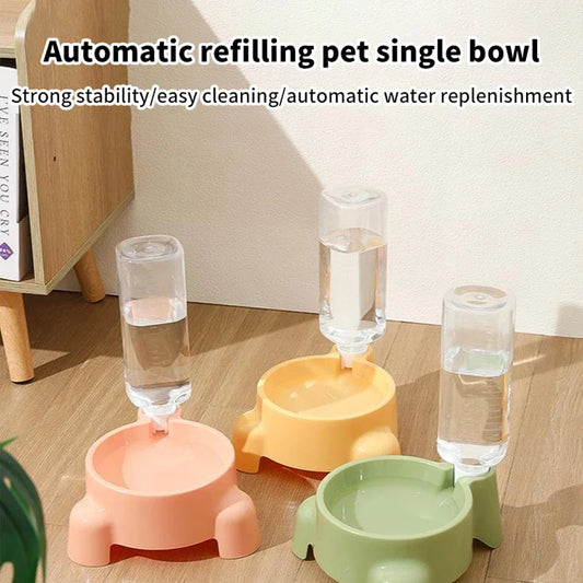 Distributeur d'eau automatique pour animaux – Gamelle auto-remplissante pour chiots et chats