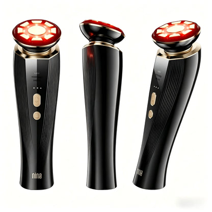 3-in-1 Red Light Facial Massager for Face & Neck
