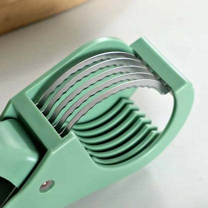 Stainless Steel Multi-Function Vegetable & Fruit Slicer – Salad Prep Kitchen Tool