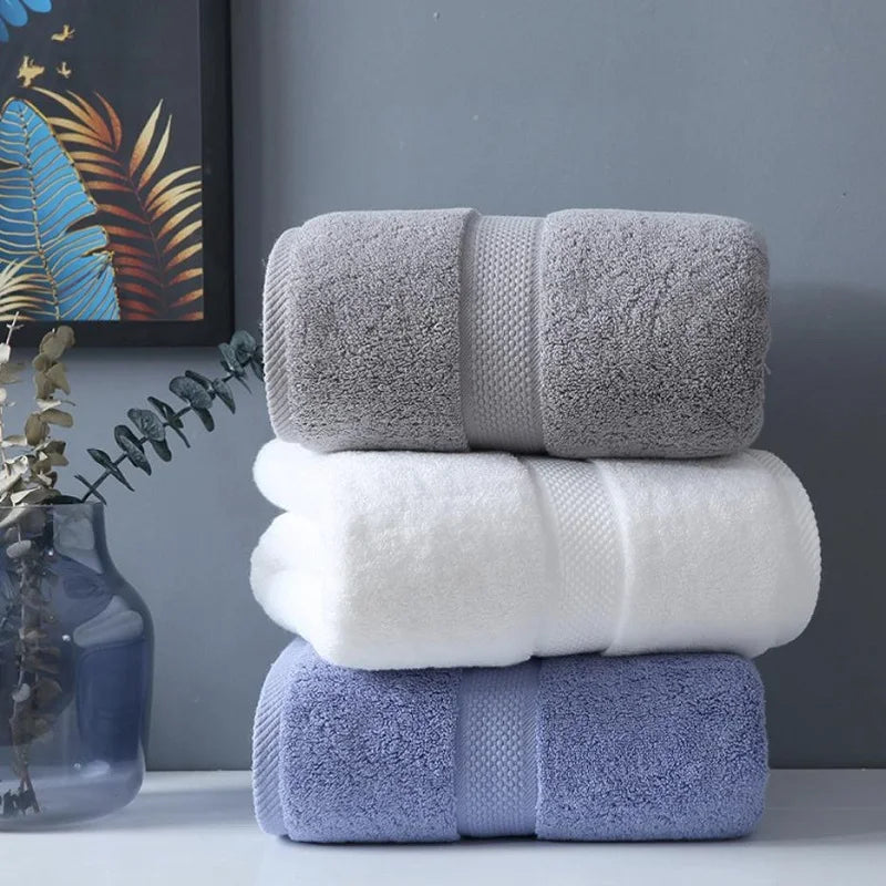 Large Cotton Bath Towel, Hotel Spa Style