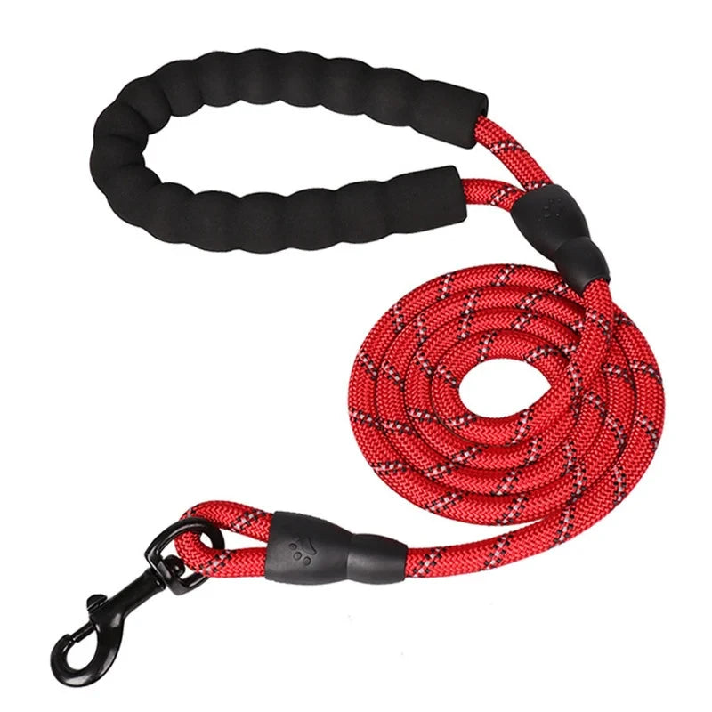 Heavy-Duty Reflective Dog Leash with Padded Handle