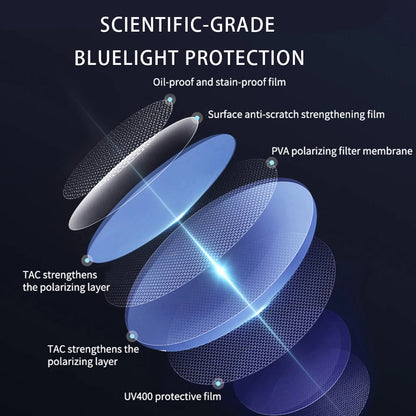 Smart Audio Glasses – Bluetooth 5.4, 144-Language AI Translation, Open-Ear, 9H Battery, UV Protection