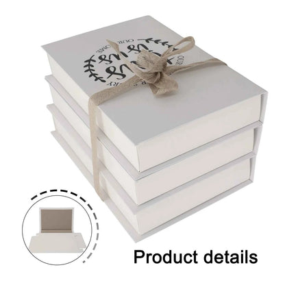 Decorative Book Stacks Folding Simulation Books Farmhouse Style Decor Charming Bookshelf Decoration Bookshelf Decor