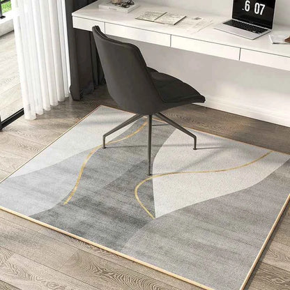 VIKAMA Study Desk Computer Gaming Chair Floor Protection Pad Bedroom Rectangular Dressing Table Chair Carpet, Home Decoration