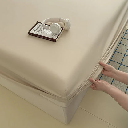 Solid Color Fitted Sheet | Single to Queen