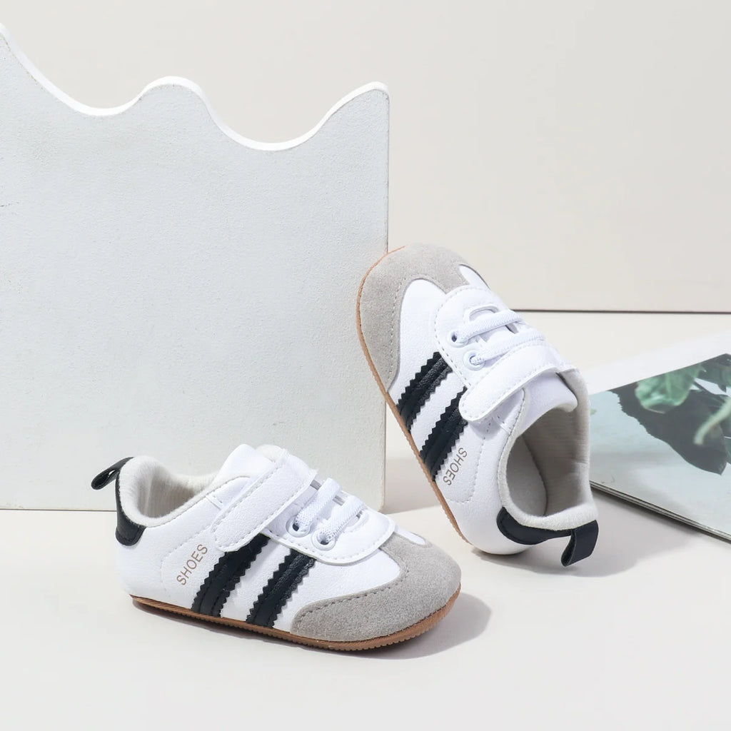 2025 Hot Selling Spring And Autumn Baby Unisex First Walking Indoor Outdoor Toddler Shoes For 0-18M High Quality PU Leather