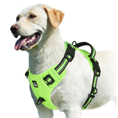 No-Pull Adjustable Dog Harness with Control Handle