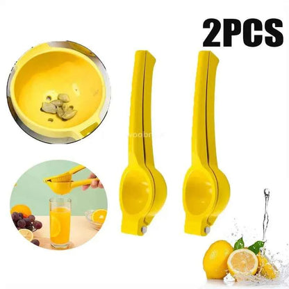 Manual Lemon Clip Creative Kitchen Gadgets Colorful Manual Lemon Juicer Not Easy To Deform Mini Home Portable Lemon Clip