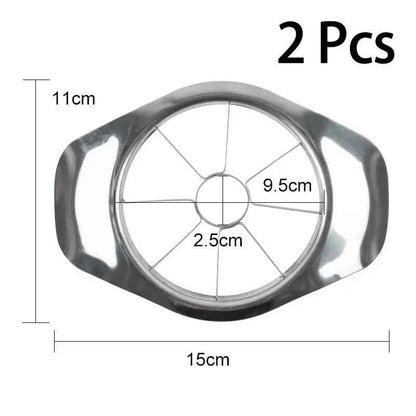 Kitchen Gadgets Stainless Steel Comfort Handle Divider Apple Cutter Vegetable Fruit Tools Fruit Cutter